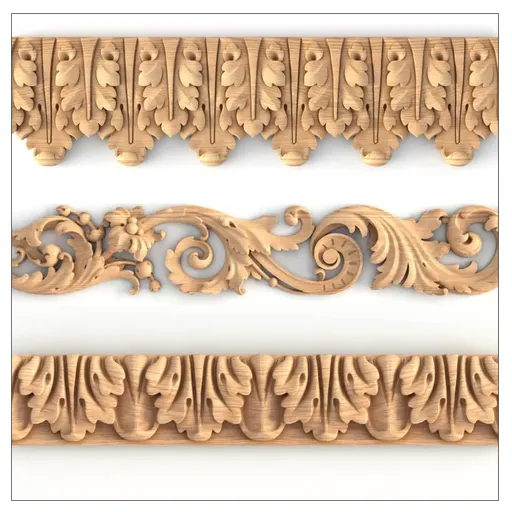Acanthus &amp; Ornamental Scroll Moldings